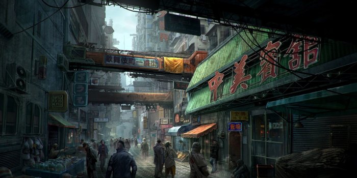 1920x1075 Sweet Cyberpunk wallpaper for you - (Unknown artist sorry!) : Cyberpunk