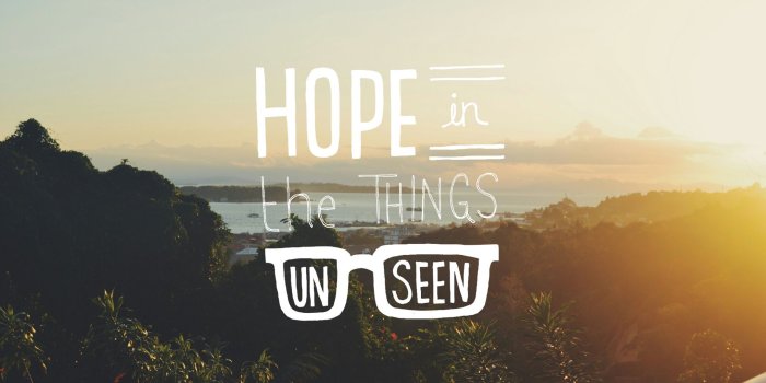 2160x1440 Hope in the Things unseen ❤ 4K HD Desktop Wallpaper for 4K Ultra HD