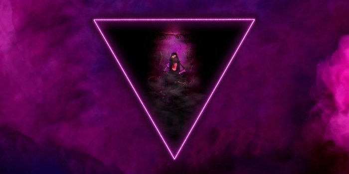 3840x2160 Wallpaper 4k Cyberpunk Abstract Triangle Darkness 4k 4k-wallpapers