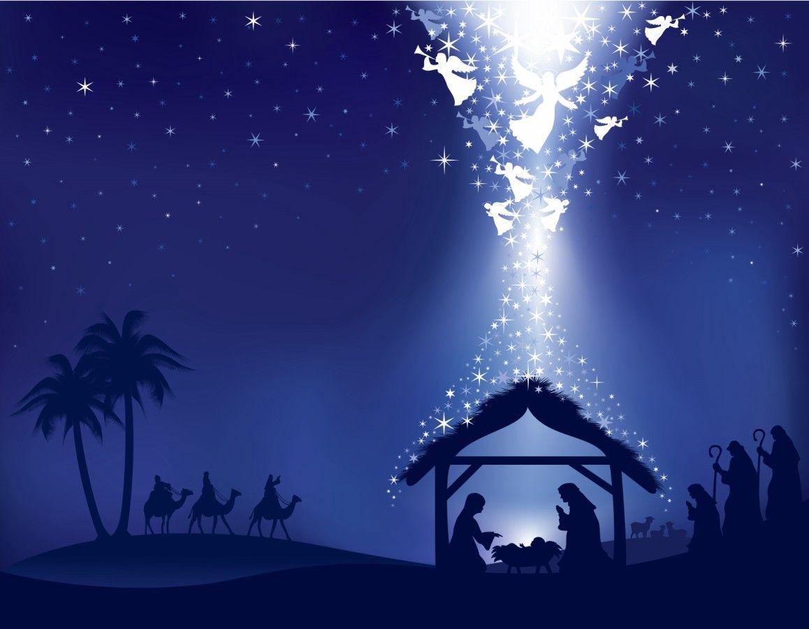1158x900 Free Nativity Scene Wallpapers