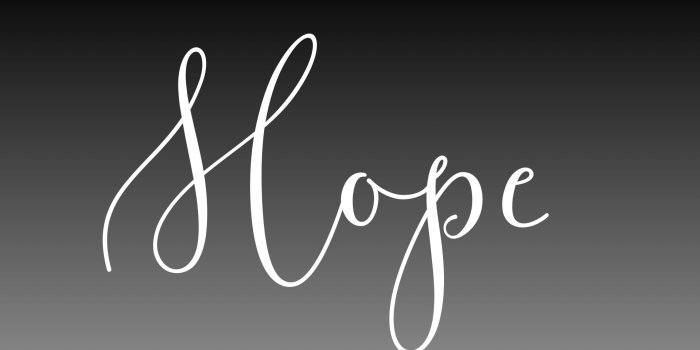 1920x1200 Hope themed Calligraphy Abstract Letter Design Christian Wallpaper