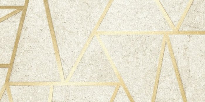1000x1000 Metro Geometric Apex Wallpaper Neutral Gold