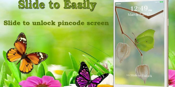 1280x800 Butterfly Pin Lock (Wallpaper) for Android - APK Download