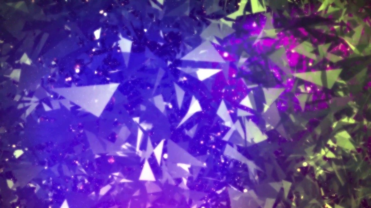 1280x720 4K Fragments Float #AAVFX Moving Background - Relaxing Live Wallpaper