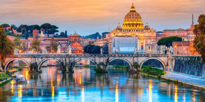 1332x850 Wallpaper city, the city, Rome, Italy, Italy, Cathedral, panorama