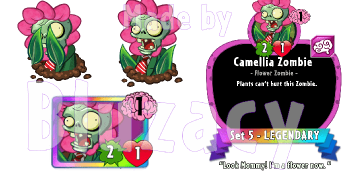 1920x1080 CARD IDEA - Camellia Zombie [ What did you think about it ? In need