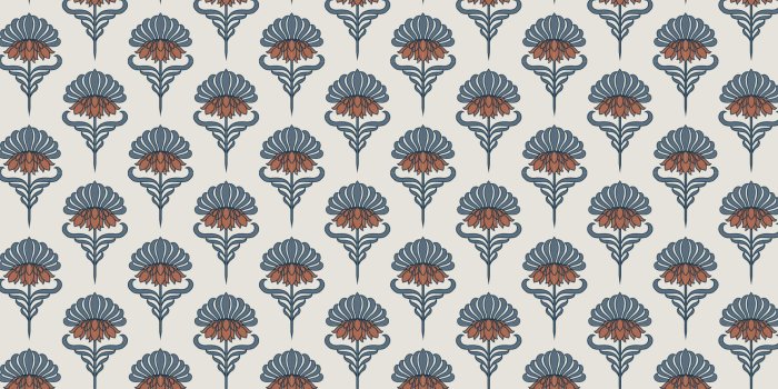 1772x1772 Traditional Flora Wallpaper