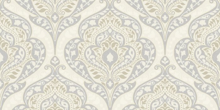 5300x6400 Grandeco Life Boheme Damask Textured Wallpaper -A36502 - Neutral