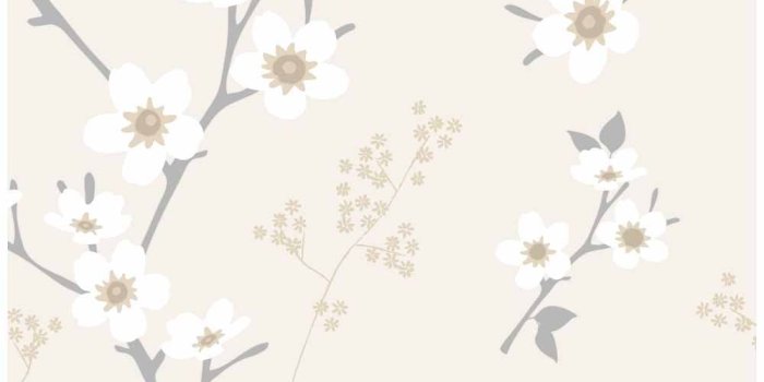 1000x1000 Wilko Cherry Blossom Neutral Wallpaper