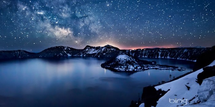 1920x1200 45+] Crater Lake Bing Wallpaper on WallpaperSafari