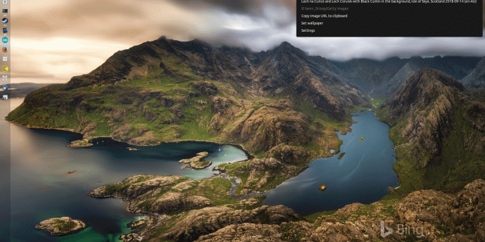 1920x1200 Bing Wallpaper Changer - GNOME Shell Extensions