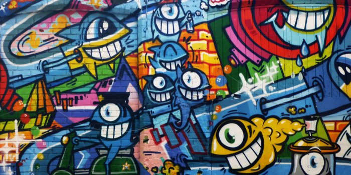 3840x2400 Download 3840x2400 wallpaper graffiti, wall art, bright, street wall