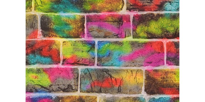 1200x1200 Brick Graffiti Wallpaper Rasch 291407