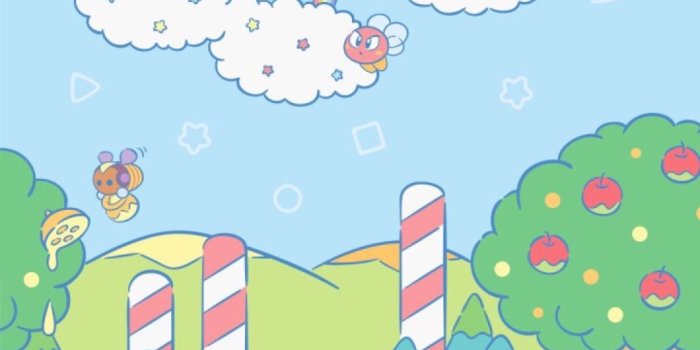 1080x1920 atokyojourney: “New kirby wallpapers released on Nintendo's line :3