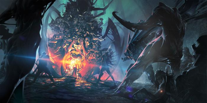 1600x800 ArtStation - Battle for the lost library , Petar Penev DNAVENOM