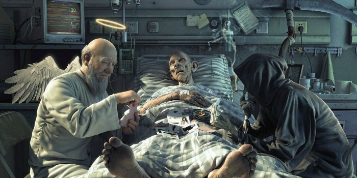 2560x1600 Life vs. Death [2560x1600] : wallpaper