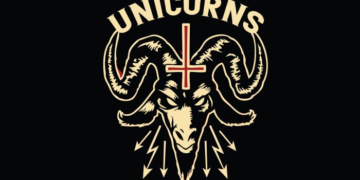 3840x2160 Death Metal Unicorn Chromebook Wallpaper