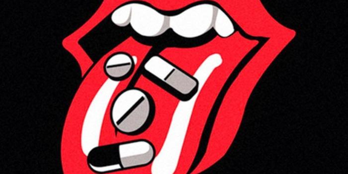 1028x1920 Rolling Stones Tongue Pills Drugs iPhone 6 Plus HD Wallpaper | Wall