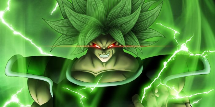 5348x4911 Coolest Broly 4K Background - DBS Movie 2018 by Crakower #4345