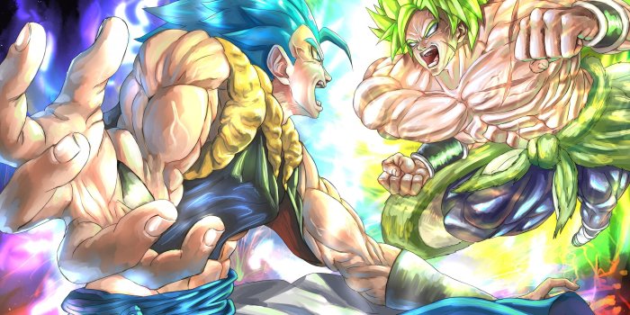 3840x2160 Download 3840x2160 Goku Vs Broly, Dragon Ball Super: Broly, Artwork