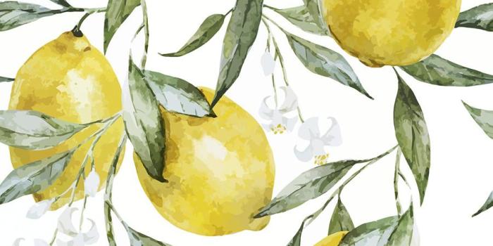 900x900 Life of Lemons Removable Wallpaper