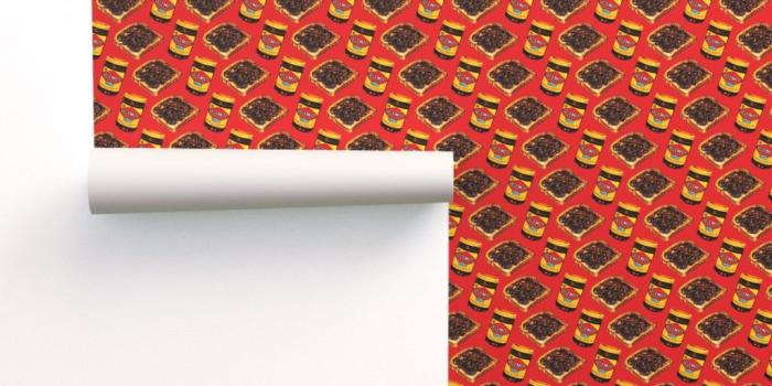 1024x1024 Vegemite & Toast Pattern on Isobar by kellygilleran | Roostery Home