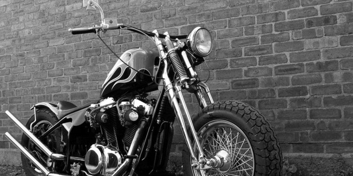 1024x768 Black Chopper Desktop Wallpaper 07664 - Baltana