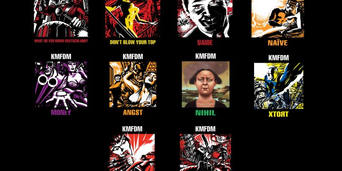 6176x4184 Check out this classic KMFDM wallpaper i made. : industrialmusic