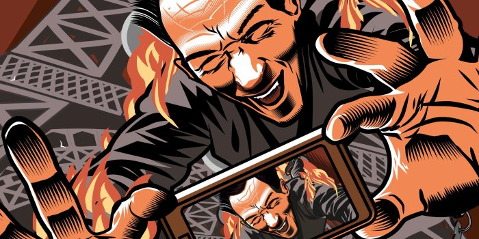 2744x1544 Album art for KMFDM's 