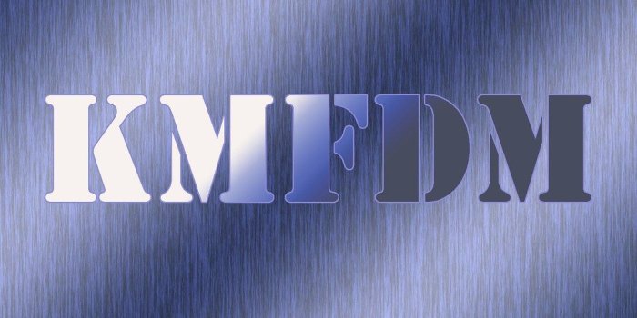 1024x768 KMFDM Blue Fiber | Wallpaper created with Adobe Photoshop