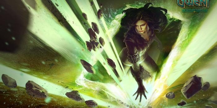 1920x1080 Yennefer's spell Wallpaper from Gwent: The Witcher Card Game