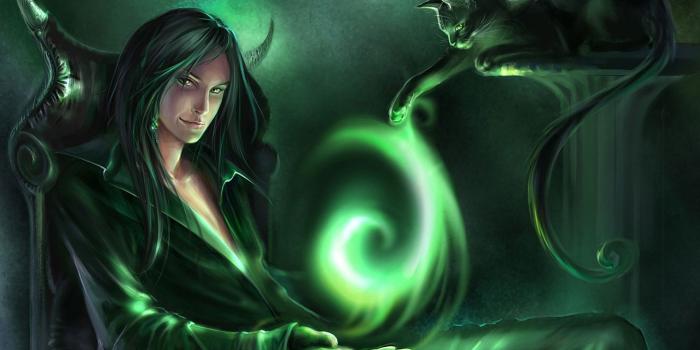 1920x1200 Wizard casting a spell wallpaper - Fantasy wallpapers - #18814