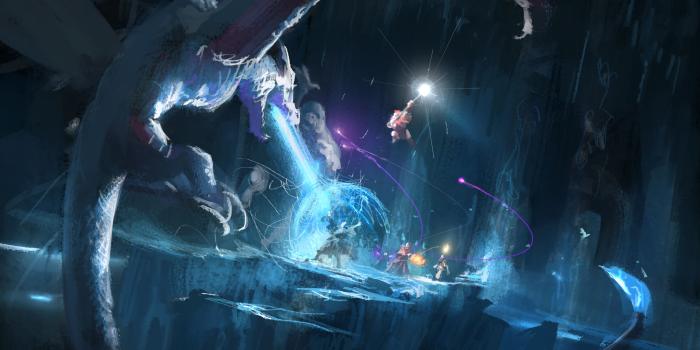 6195x3500 3318569 1680x1050 Dragon, Fairy, Magic, Spell wallpaper and