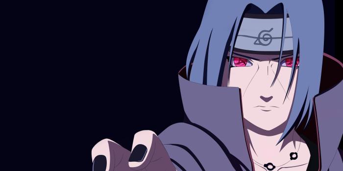 3840x2160 3840x2160 Wallpaper naruto, uchiha itachi, mangekyou sharingan