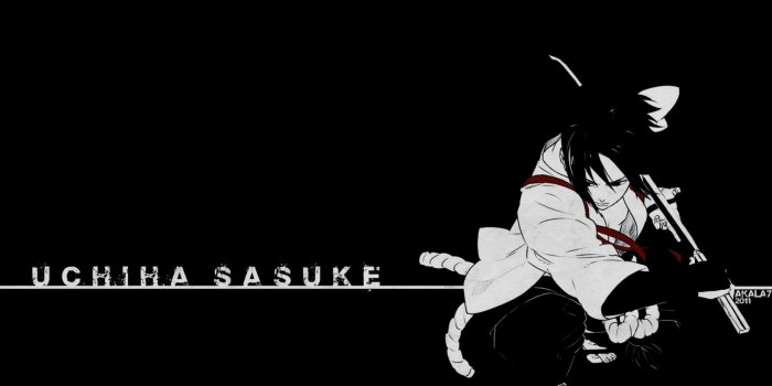 1680x1050 Uchiha Sasuke illustration HD wallpaper | Wallpaper Flare