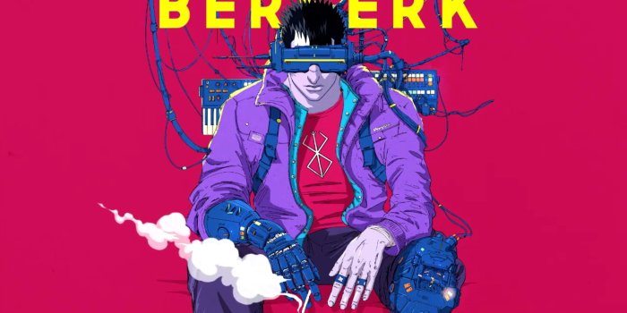 1909x1072 Here's a sweet wallpaper I made for myself from a Berserk Cyberpunk