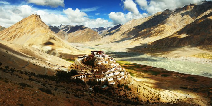5000x2561 Download hd wallpapers of 241071-landscape, Tibet, Mountain. Free