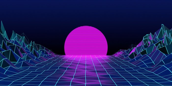 1920x1080 Rainmeter Retro Wallpaper - Album on Imgur