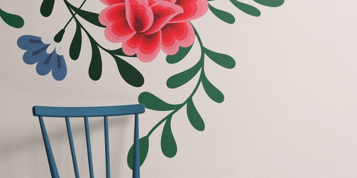 1400x2240 Mexican Wallpaper | A Floral Collection Inspired By Frida Kahlo