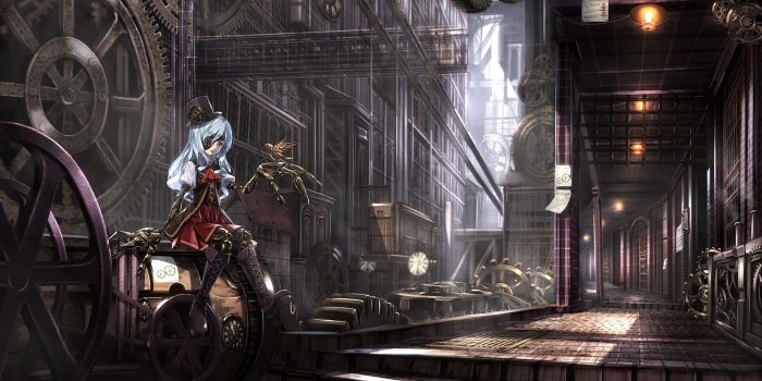 2560x1440 69+ Animated Steampunk Wallpapers on WallpaperPlay