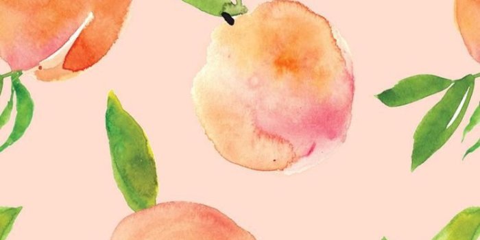 750x1334 You're a peach | Backgrounds | Watercolor wallpaper, Peach wallpaper