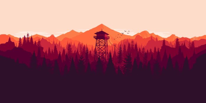 3840x1080 Firewatch Cover Dual Monitor Wallpaper | Pixelz