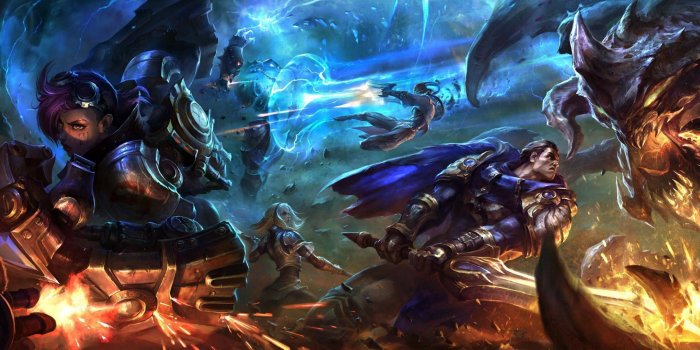 4516x1080 League Of Legends Dual Screen Wallpaper | 4516x1080 | ID:61878