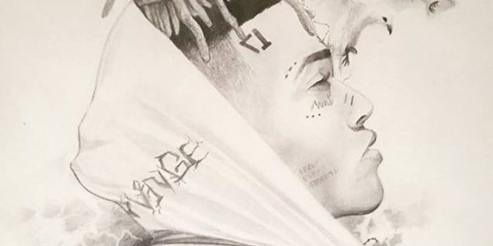800x1000 Xxxtentacion rip angle | Drawings in 2019 | Rapper art, Dope art