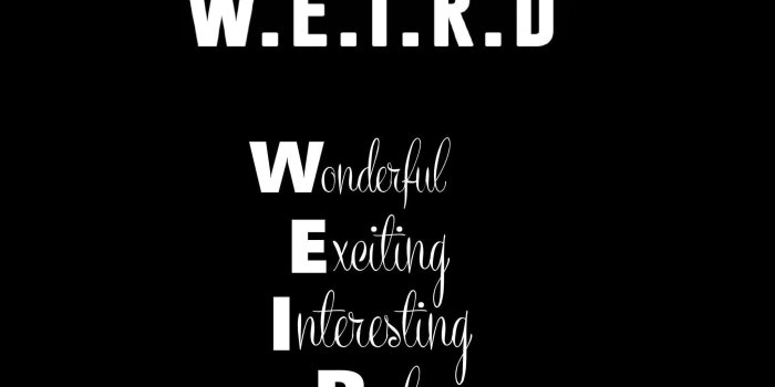 2048x2048 5 Quotes: Be weird Cute wallpapers Pinterest Wallpaper