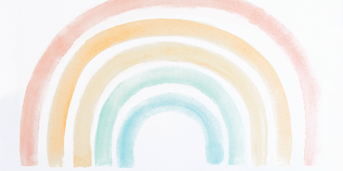 1080x833 Elsi Rainbow Wallpaper Mural