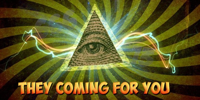 1332x850 Wallpaper 666, Illuminati, The Illuminati, They coming for you