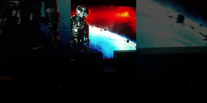 1280x720 Beast wallpaper on Philips 55inch TV