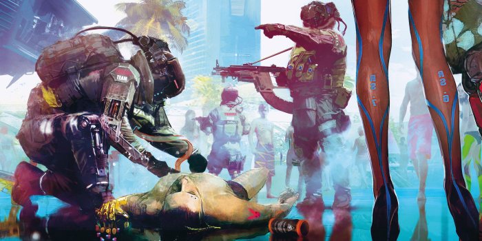 3840x2160 Wallpaper Cyberpunk 2077, E3 2018, artwork, 12K, Games #19200