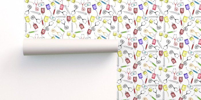 1024x1024 Nurse Tools on Isobar by hot4tees_bg@yahoo_com | Roostery Home Decor